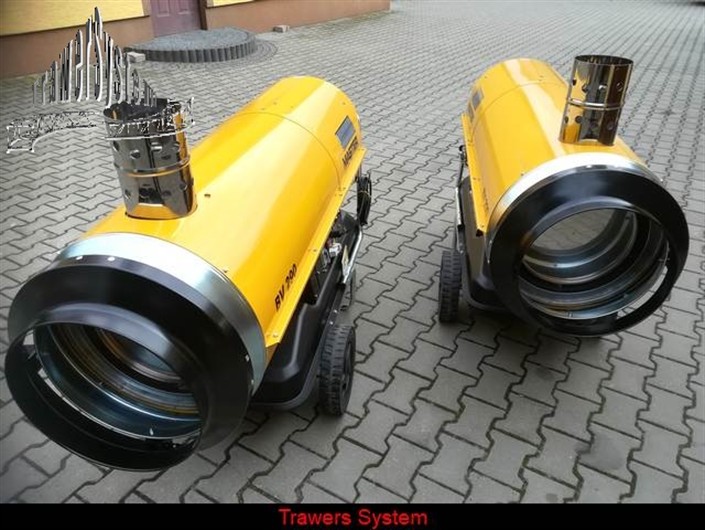 Olejowa nagrzewnica urządzenie grzewcze z obsługą
Transport urządzeń!